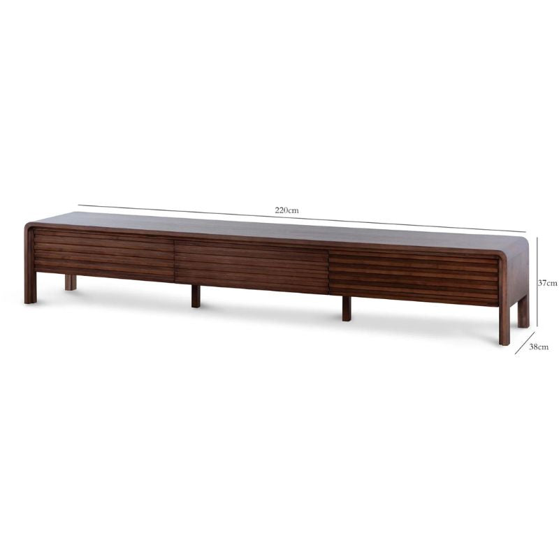 Amparo TV Stand - Walnut