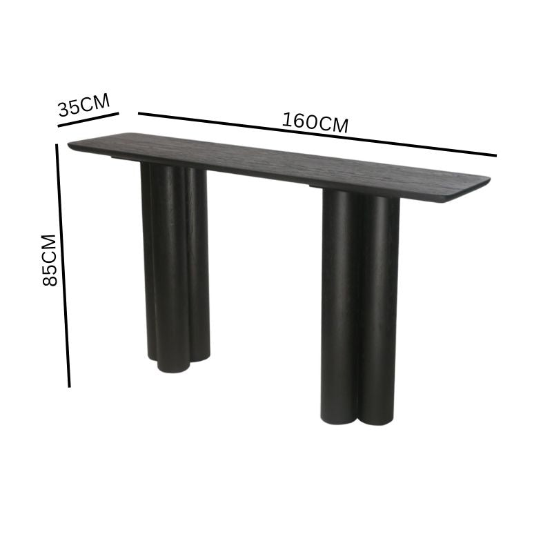 Bonita Console Table - Full Black