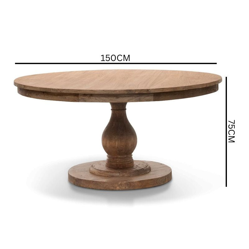 Cairo 1.5m Dining Table - Natural