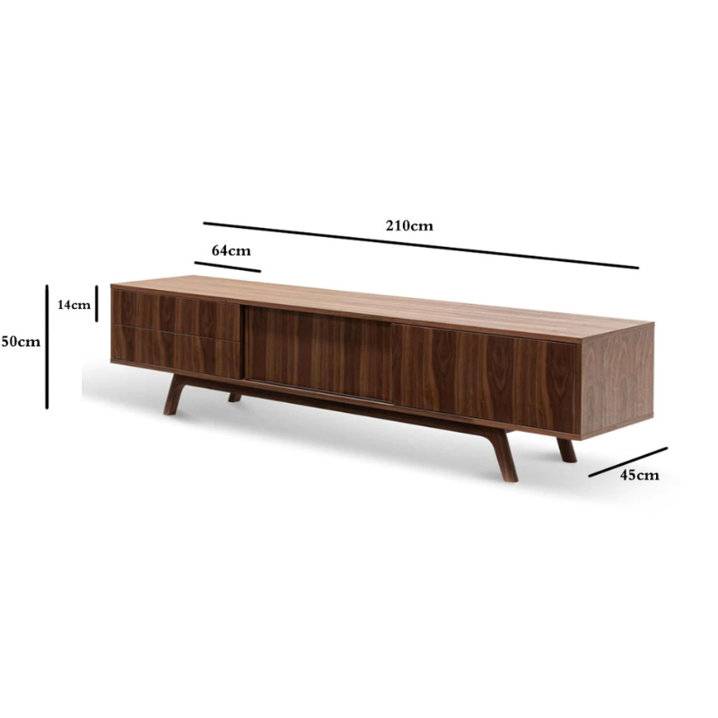 Emma TV Stand - Walnut