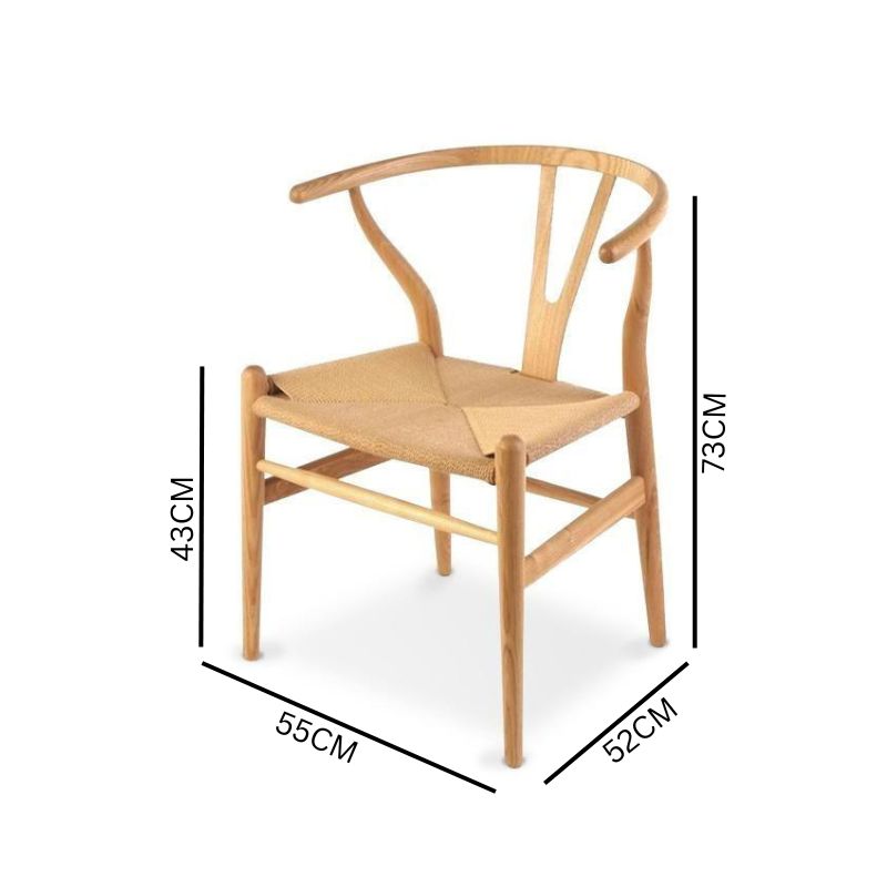 Lily Wooden Dining Chair - Beech