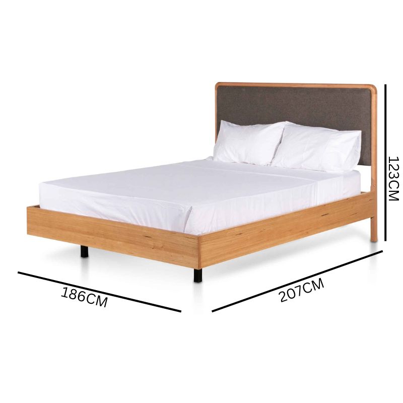 Milo King Bed Frame - Messmate