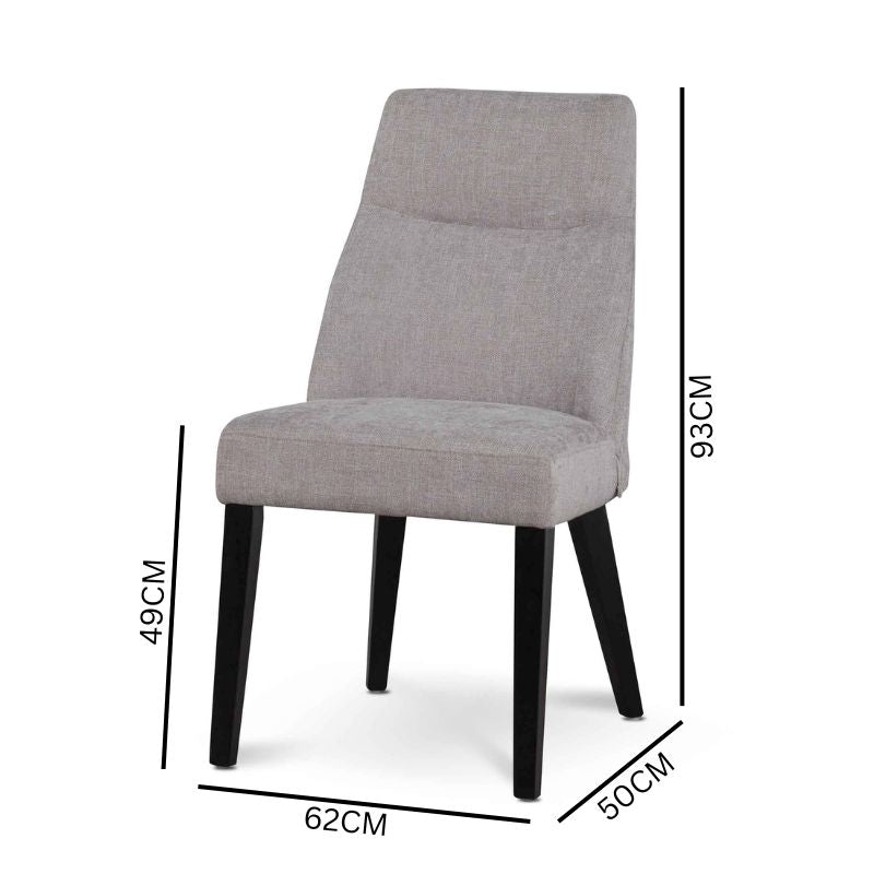 Owen Fabric Dining Chair - Oyster Beige