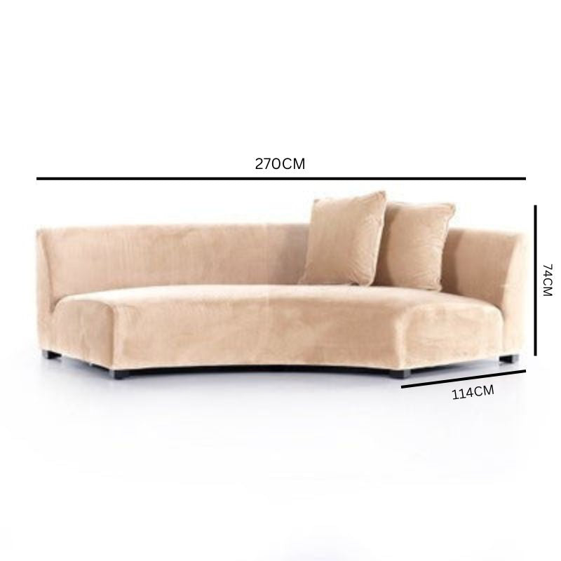 Rome Sectional / Premium Velvet