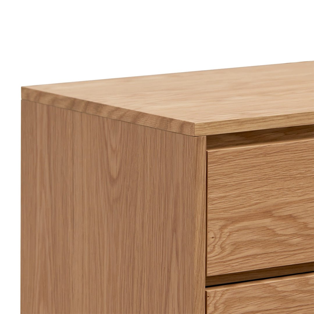 Ava 3 Drawers Dresser Unit - Natural Oak - Dressers