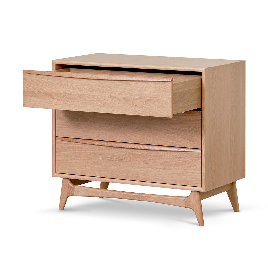 Benjamin 3 Drawer Chest - Natural Oak - Dressers