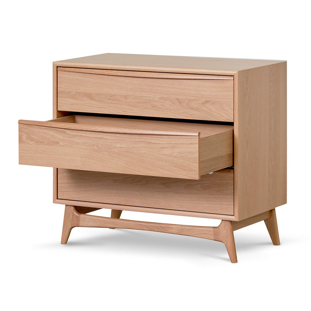 Benjamin 3 Drawer Chest - Natural Oak - Dressers