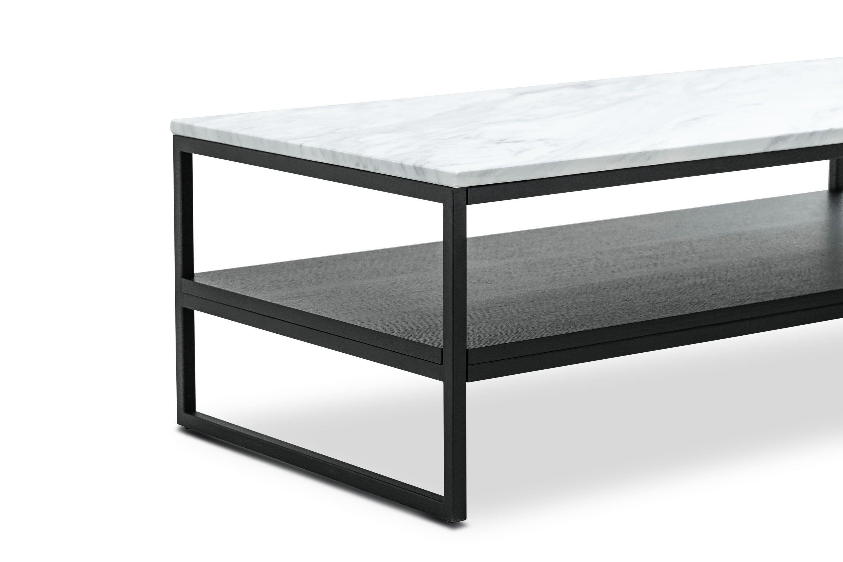 Blake White Marble Coffee Table - Coffee Table