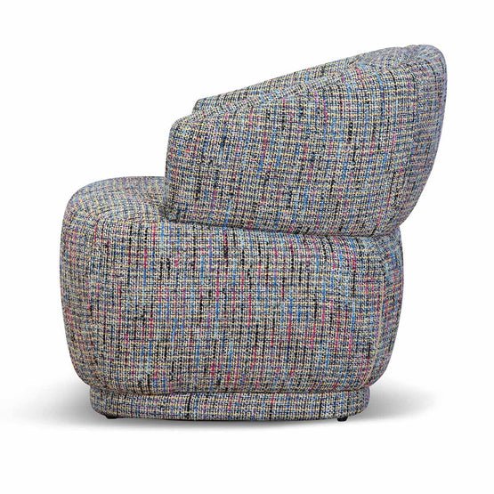 Brooke Armchair - Grey Multicolour - Armchairs