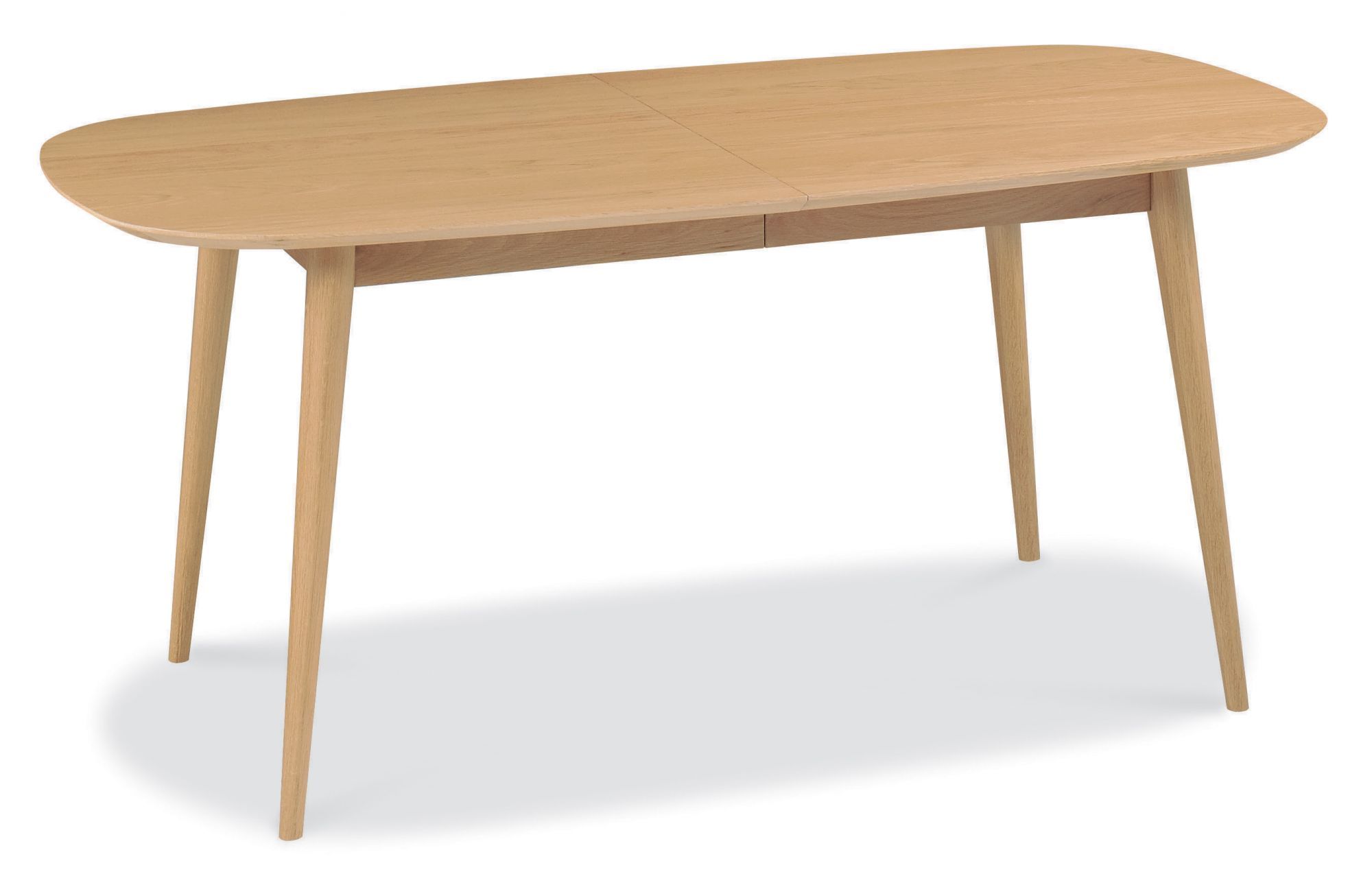 Byren Extendable Oak Dining Table - Natural - Dining Tables