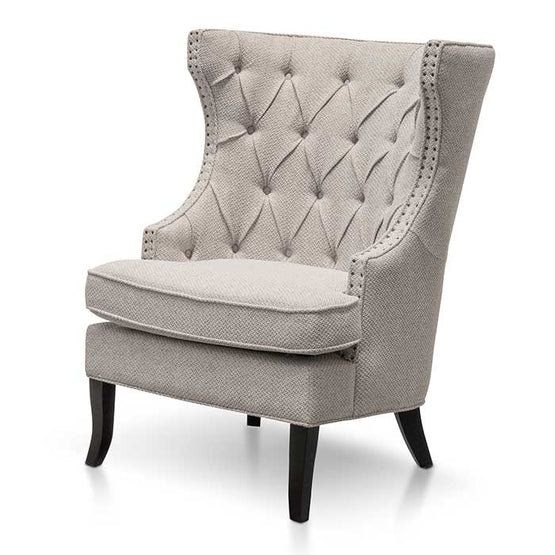 Camilla Wingback Armchair - Sterling Sand - Armchairs