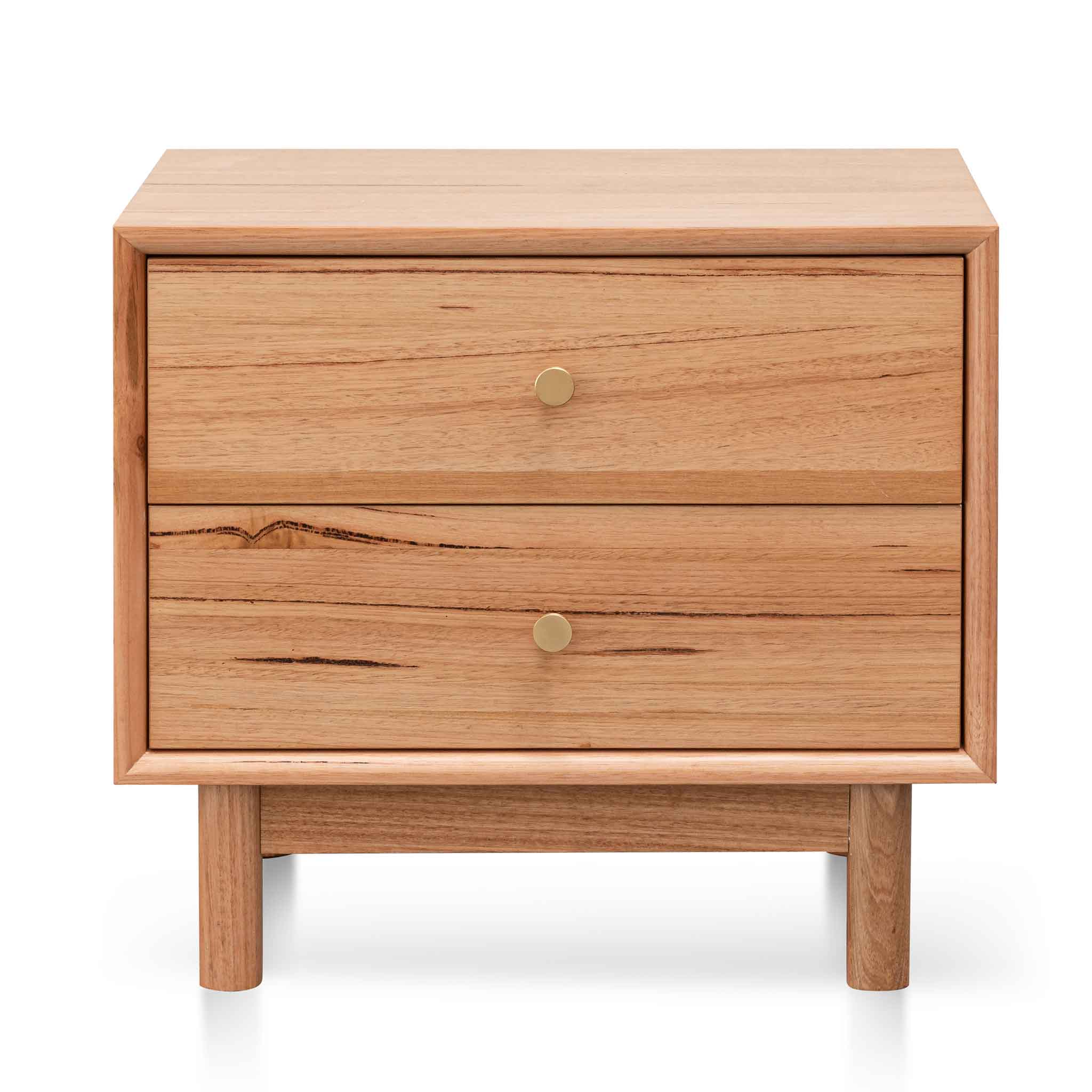 Camryn Bedside Table - Messmate - Bedside Tables