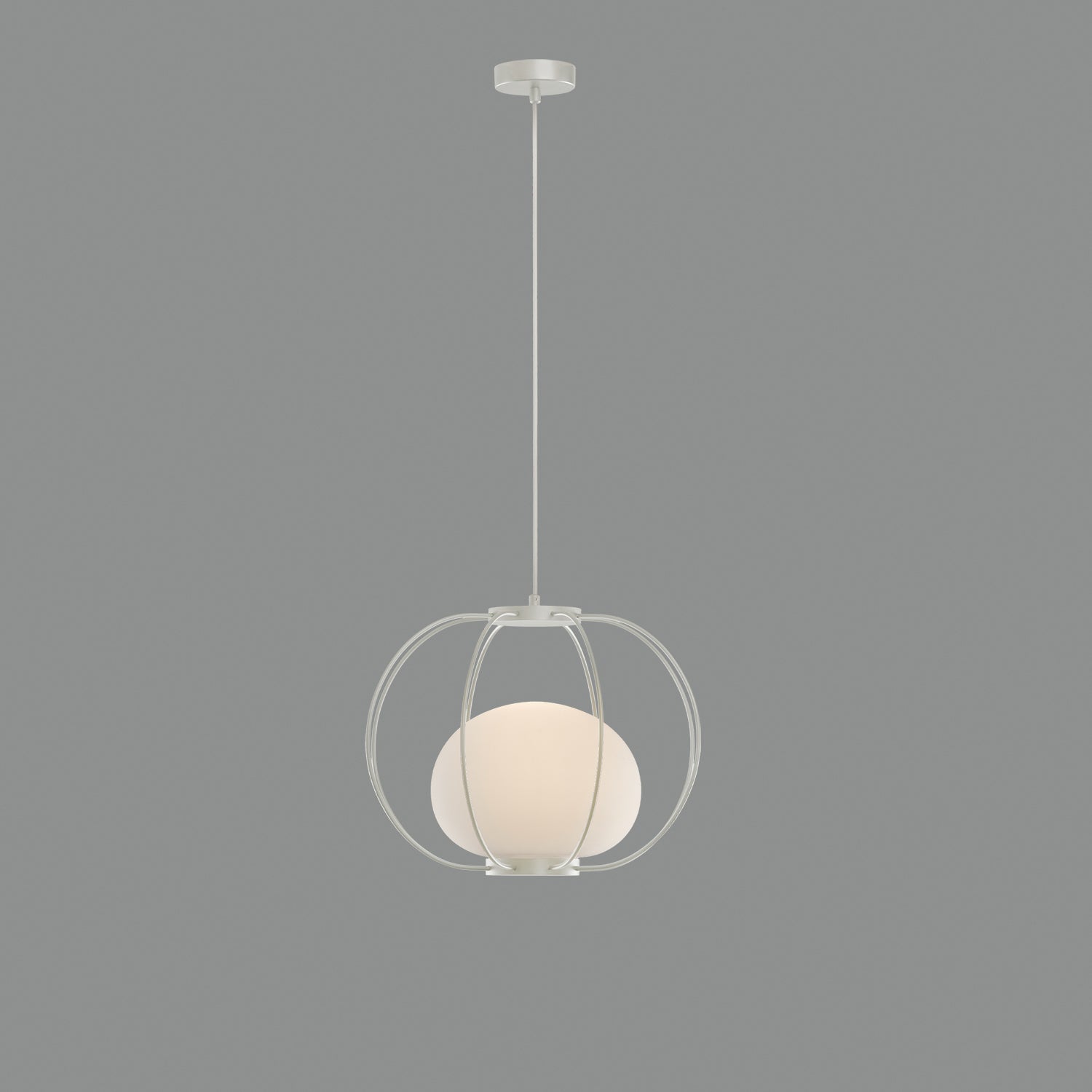 Ceiling Lamp Marina / Opal Glass & Metal - Ceiling Lamp