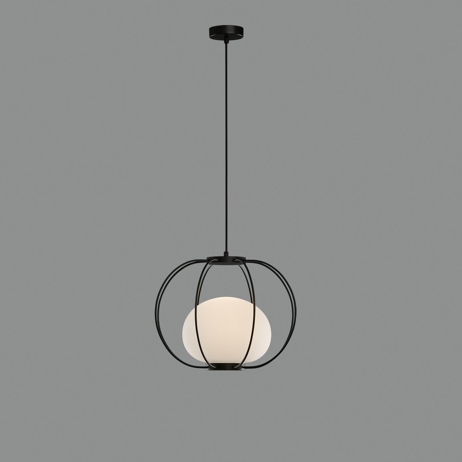 Ceiling Lamp Marina / Opal Glass & Metal - Ceiling Lamp