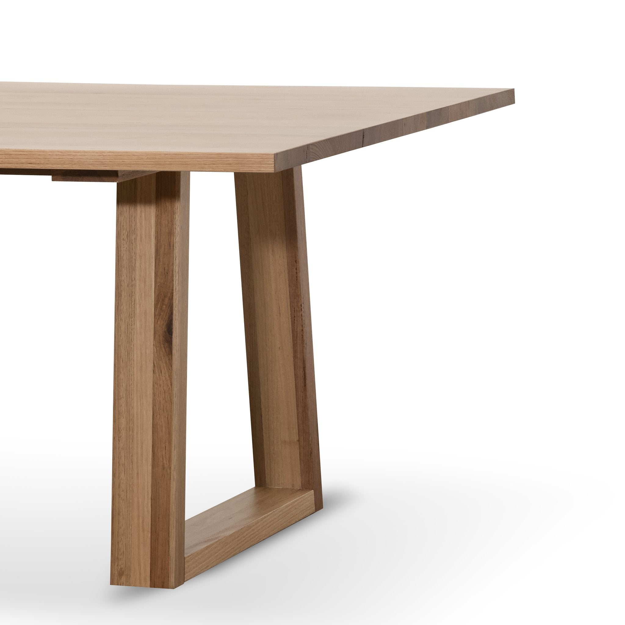 Chamile 2.4m Dining Table - Messmate - Dining Tables