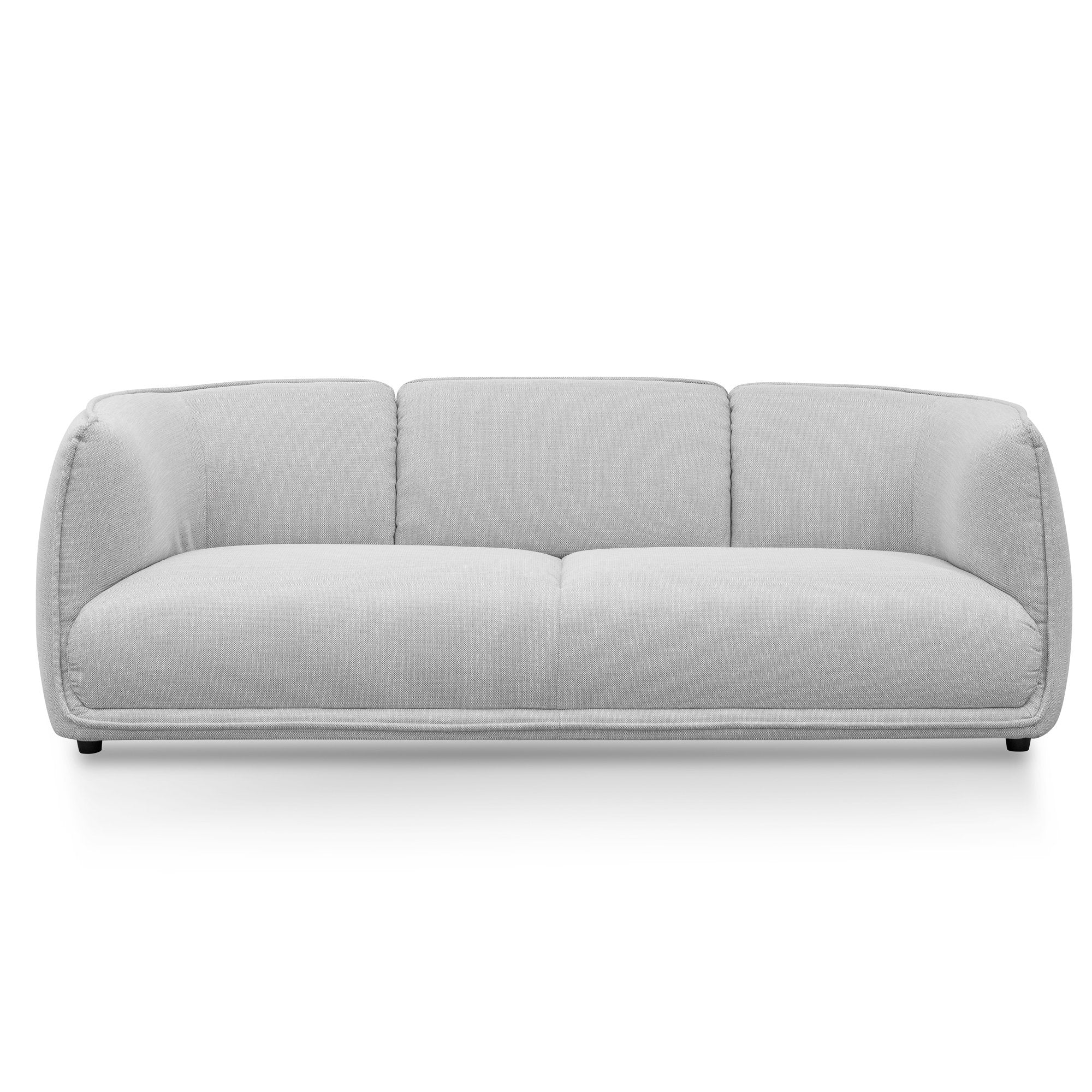 Christopher 3S Sofa- Light Texture Grey - Sofas