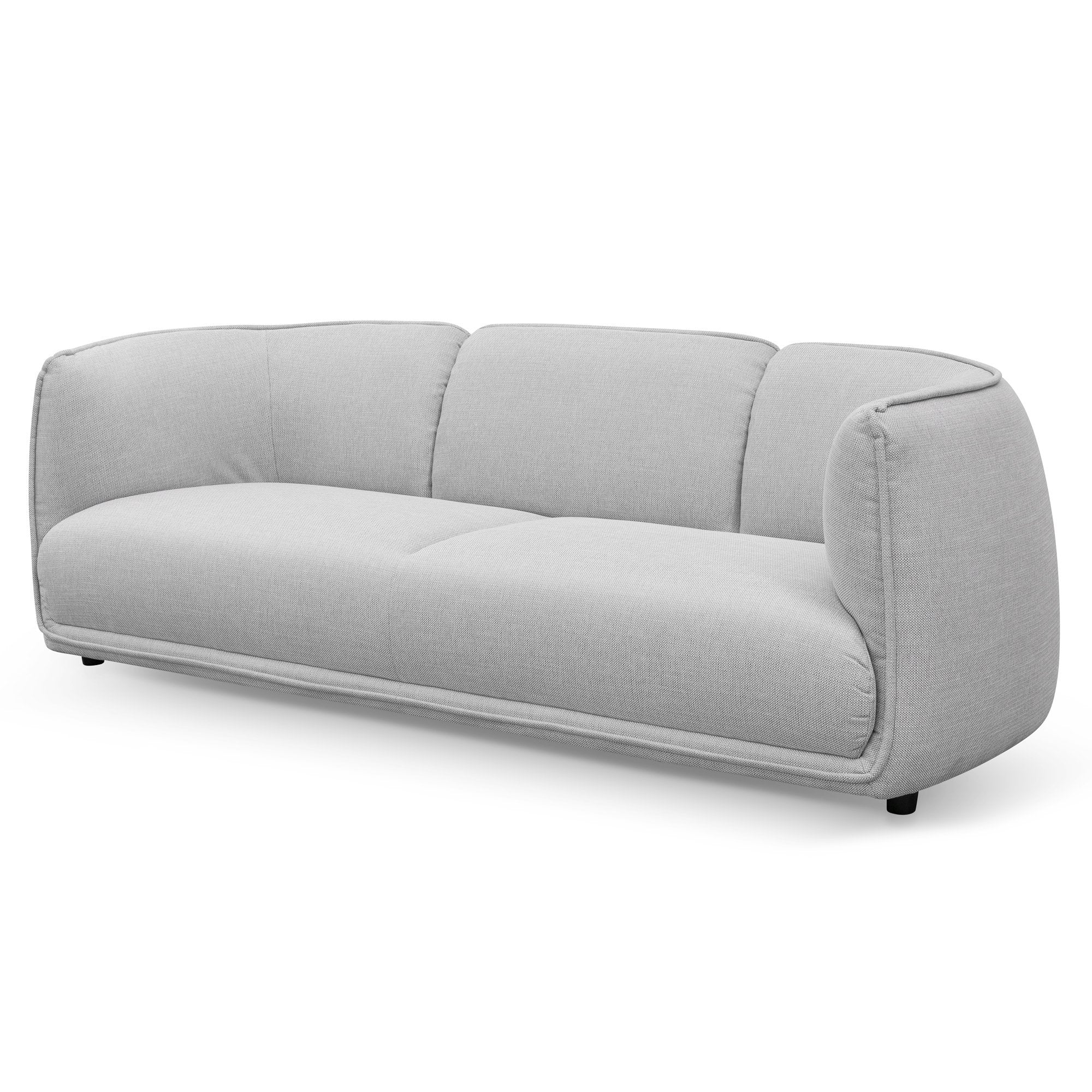 Christopher 3S Sofa- Light Texture Grey - Sofas