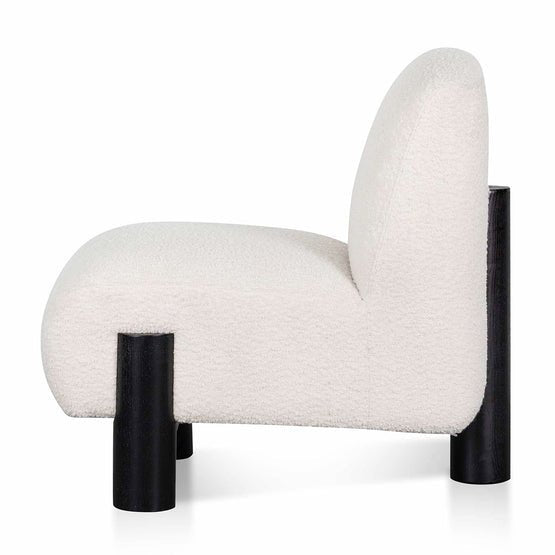 Damien Chair - Ivory White Boucle - Armchairs