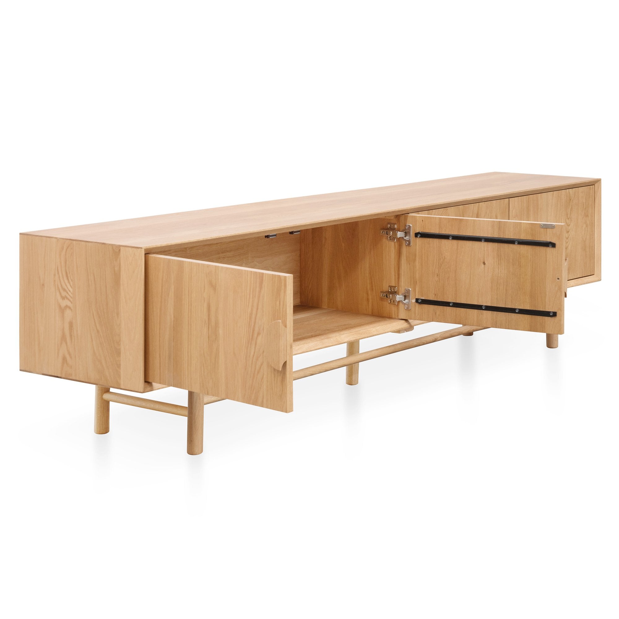 Damien TV Stand - Natural Wood - TV Units