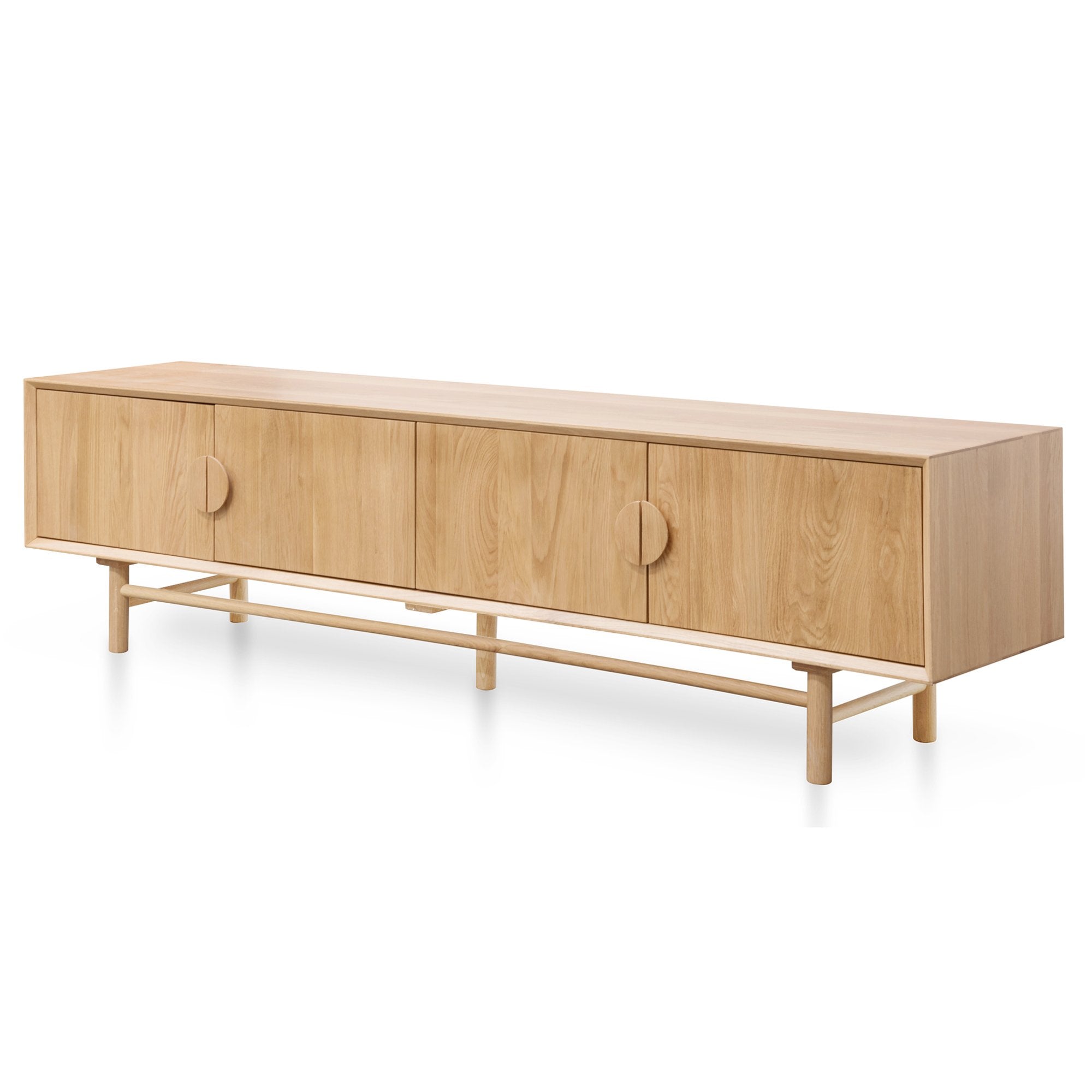 Damien TV Stand - Natural Wood - TV Units