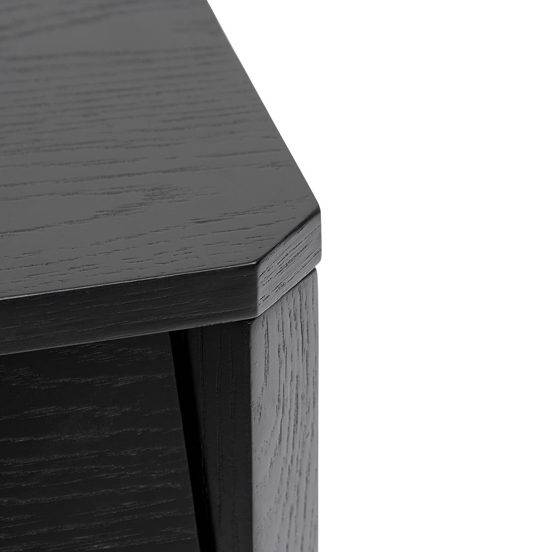 Dantes Bedside Table - Black - Bedside Tables