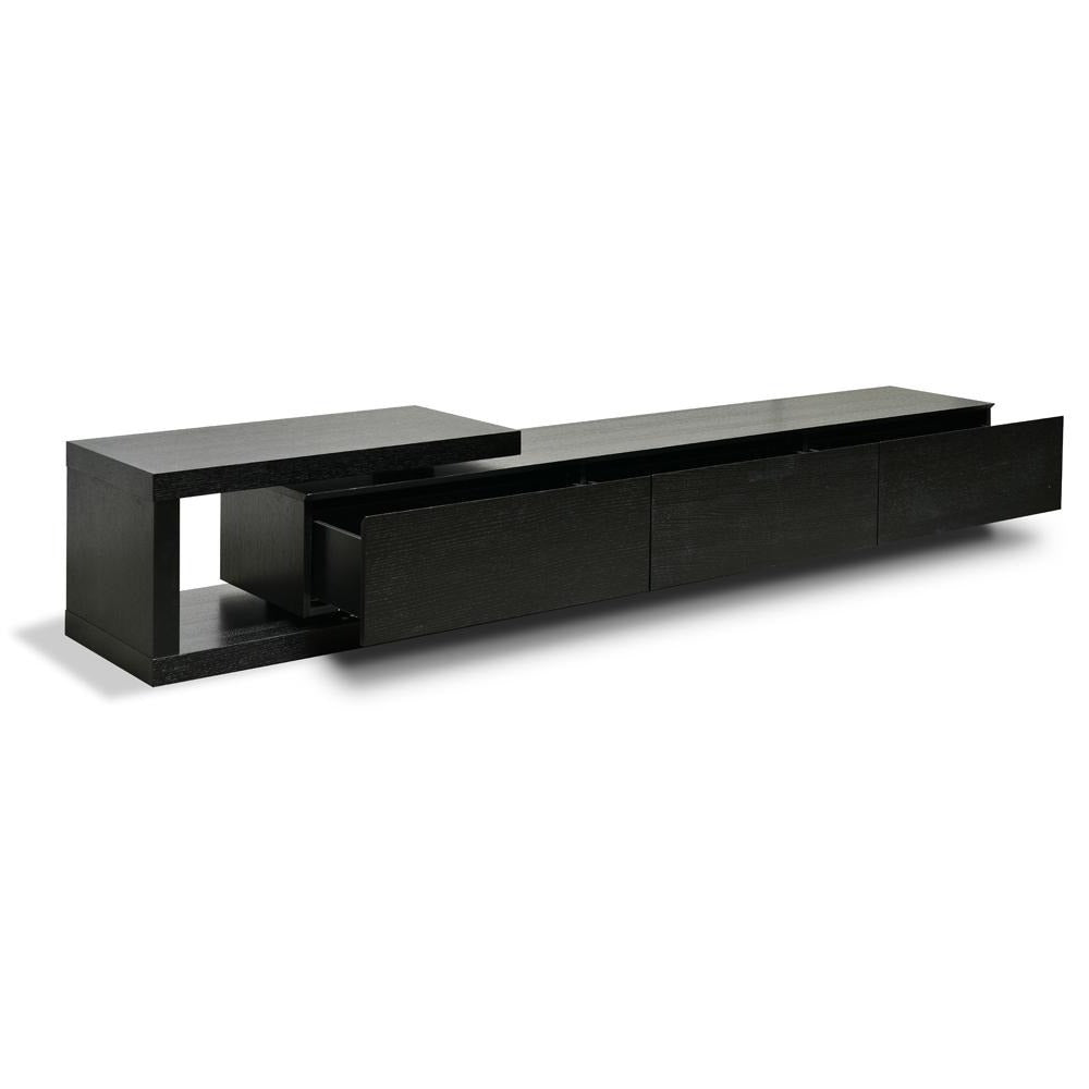 Destiny Extendable TV Stand - Full Black - TV Units