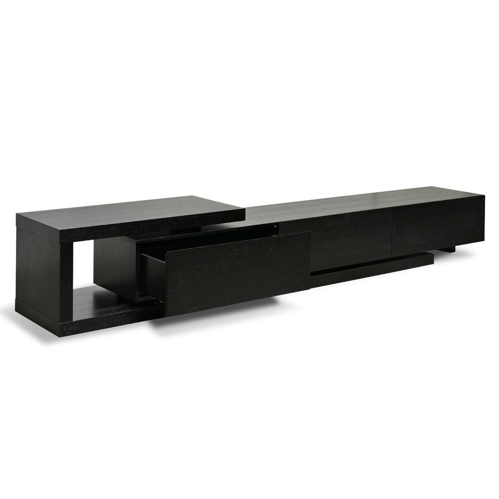 Destiny Extendable TV Stand - Full Black - TV Units