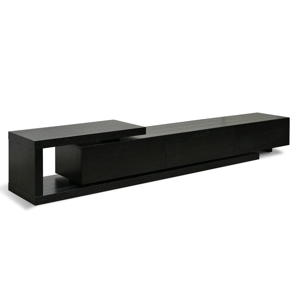 Destiny Extendable TV Stand - Full Black - TV Units