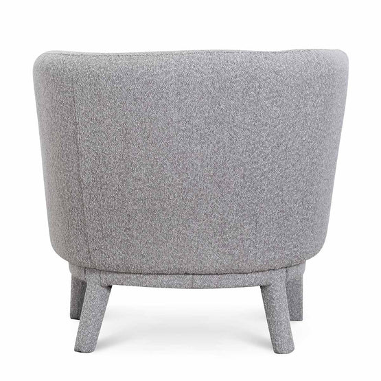 Dominic Chair - Ash Grey Boucle - Armchairs