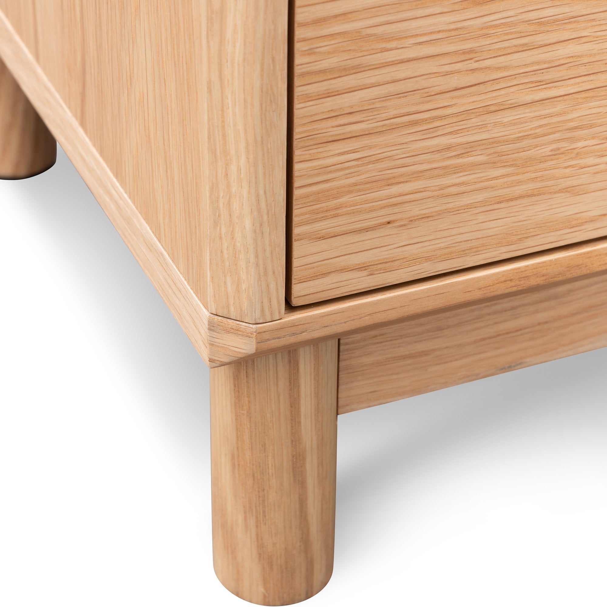 Elanor Bedside Table - Natural Oak - Bedside Tables