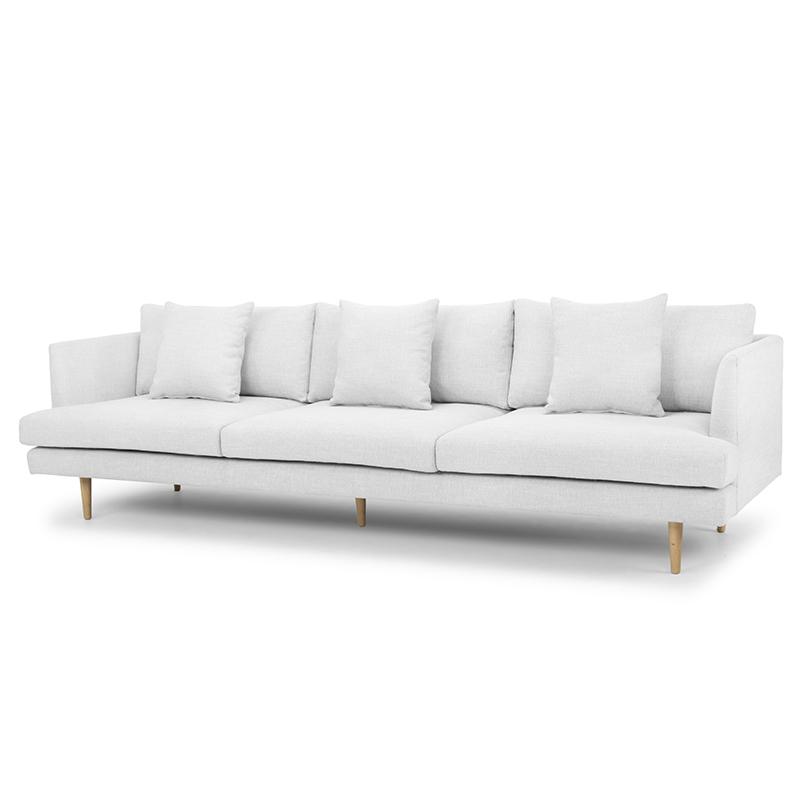 Eleanor 4S Sofa - Light Texture Grey - Sofas