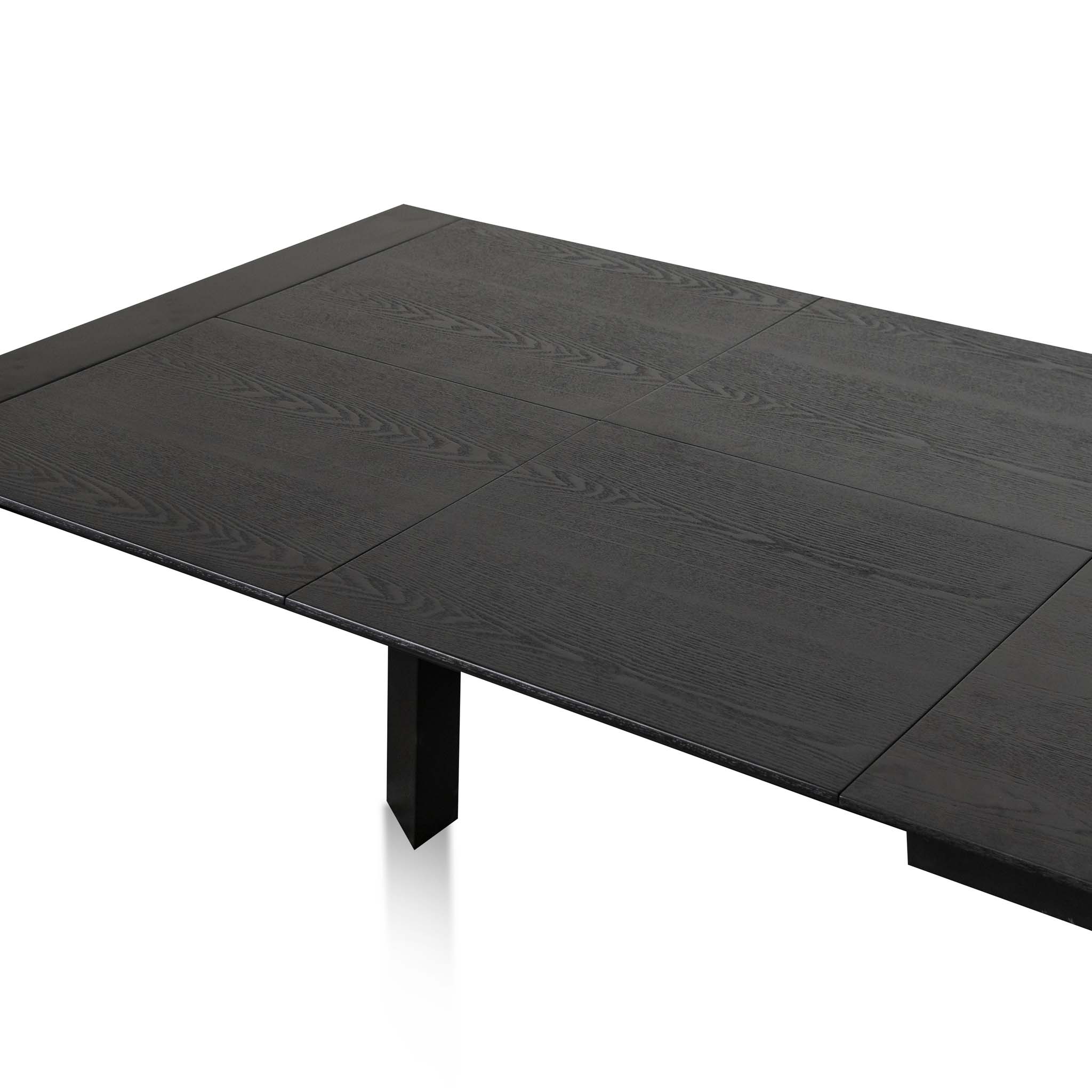 Elvira Extendable (1.8m - 2.8m) Wooden Dining Table - Black - Dining Tables