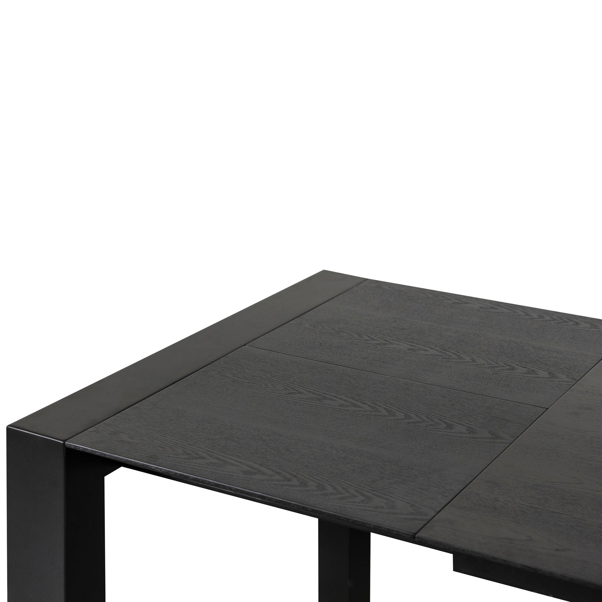 Elvira Extendable (1.8m - 2.8m) Wooden Dining Table - Black - Dining Tables