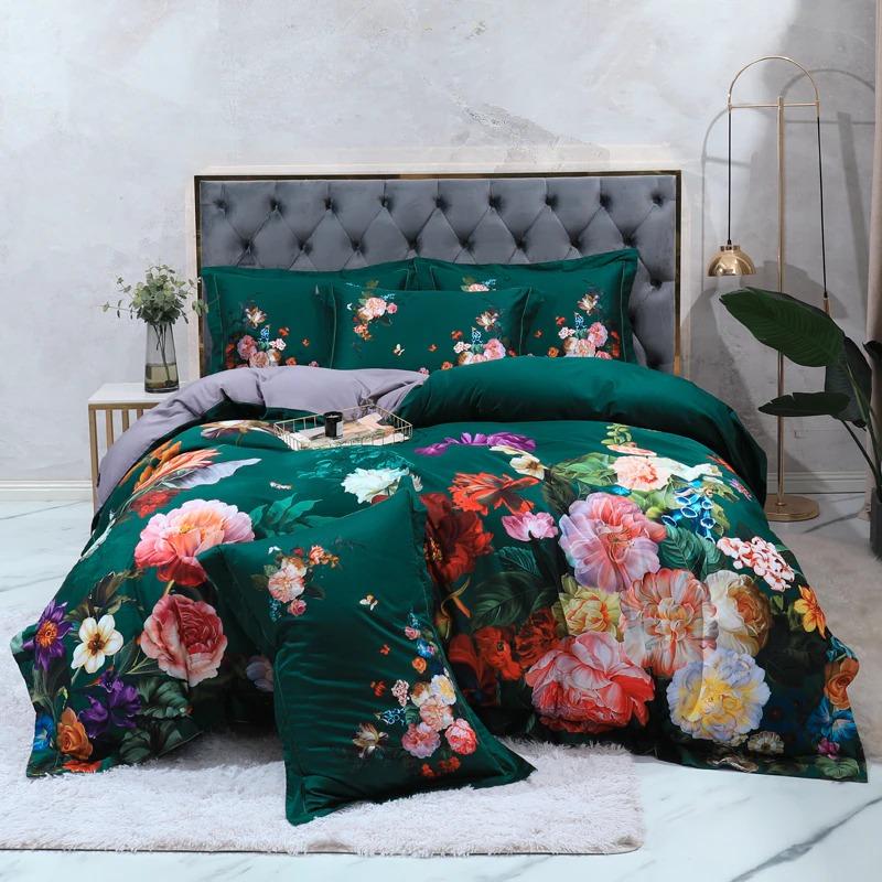 Emerald Splash Duvet Cover Set - Duvet Covers