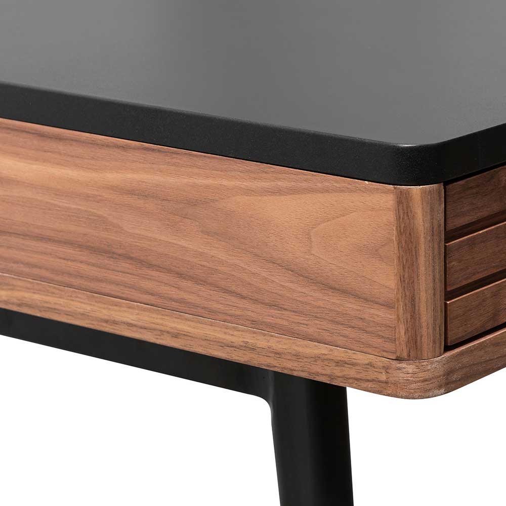 Emilia 1.2m Home Office Desk - Walnut - Console