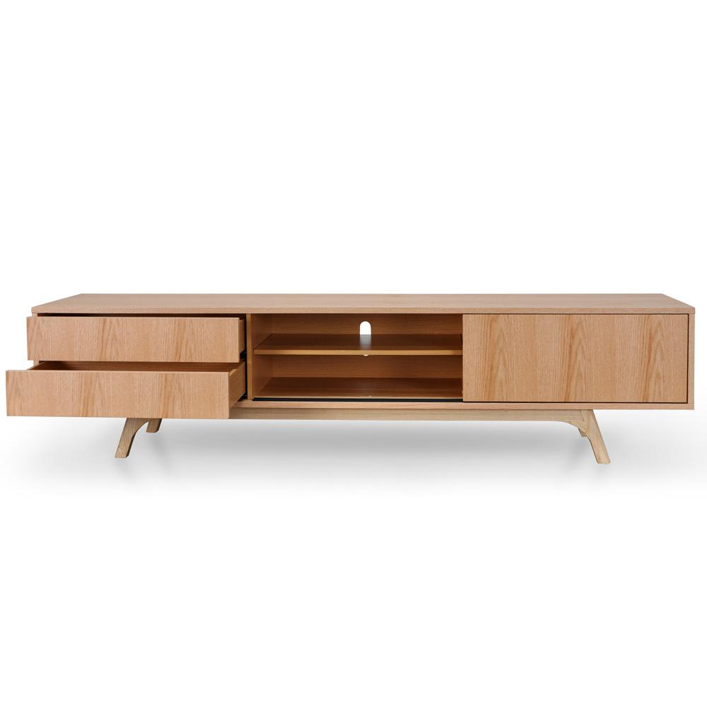 Emma Scandinavian TV Stand - Natural - TV Units