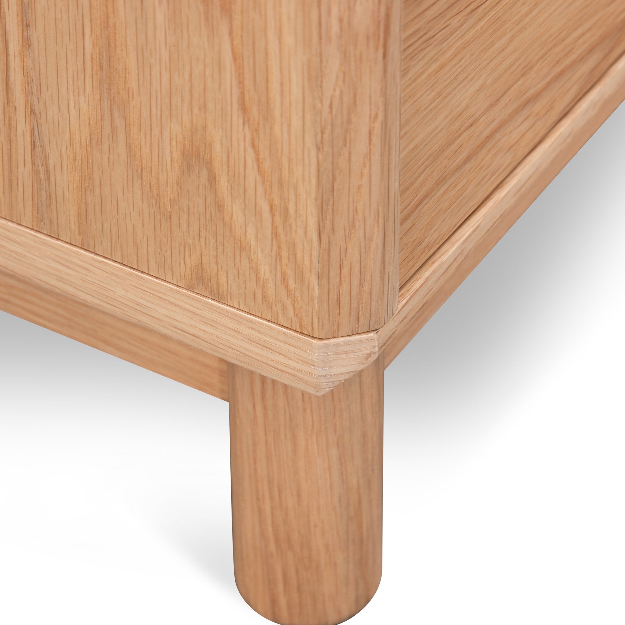 Evelyn 3 Drawers Dresser Unit - Natural Oak - Dressers