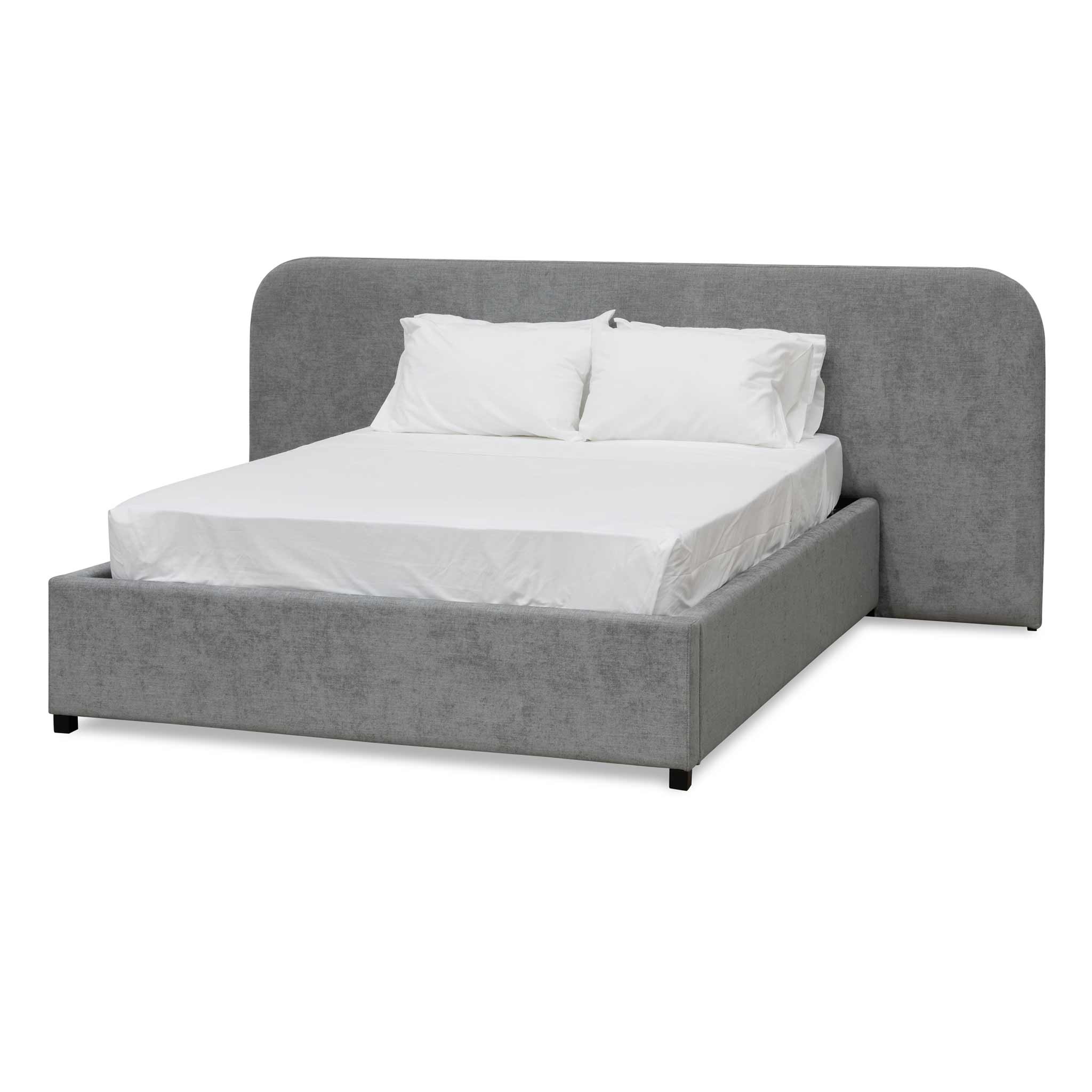 Felix King Bed Frame - Flint Grey - Beds