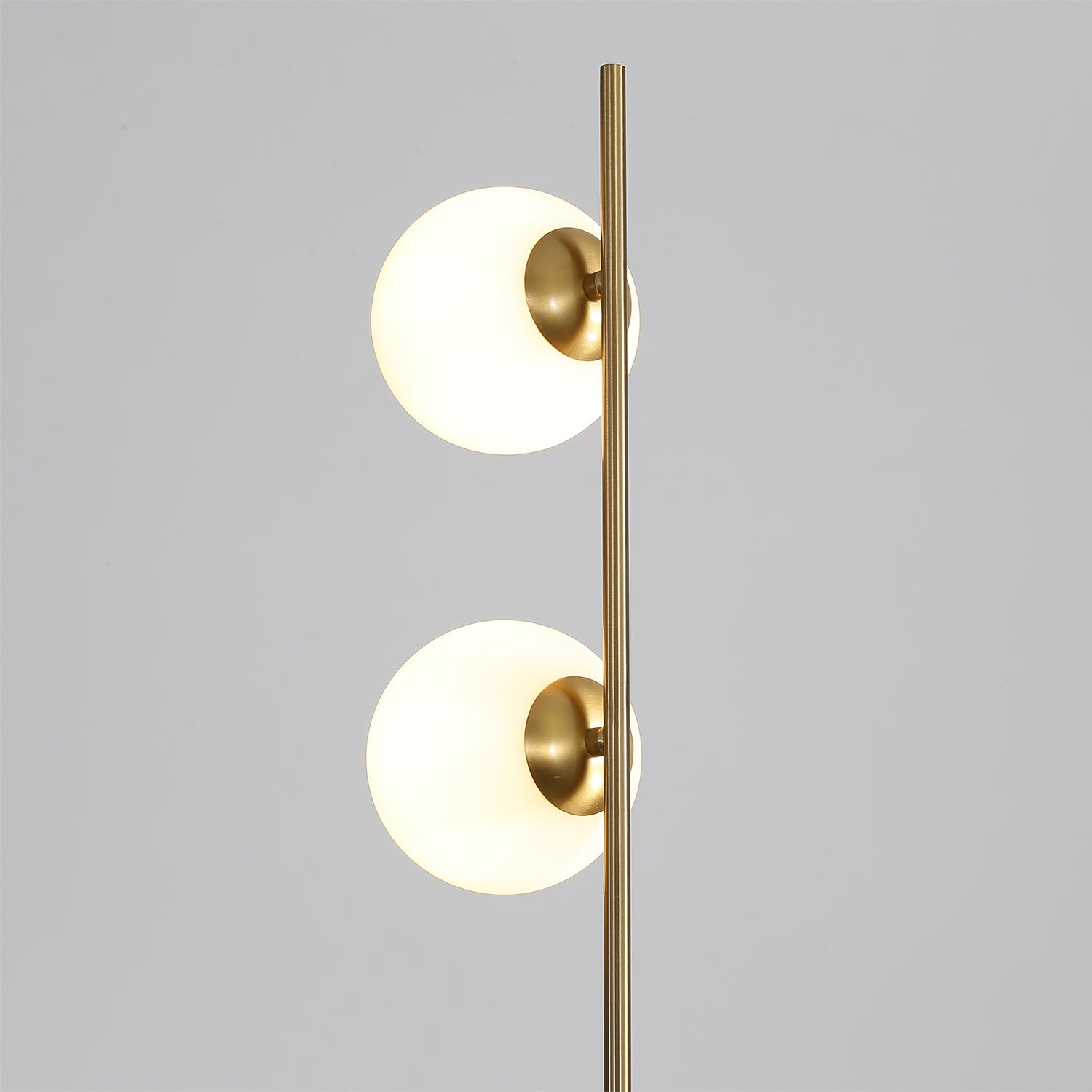 Floor Lamp Doris / Glass & Metal - Floor Lamps