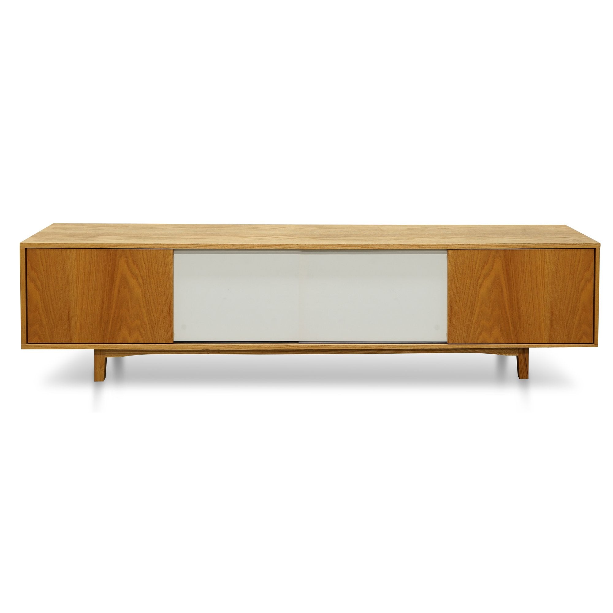 Grant Natural Lowline Entertainment TV Unit - White - TV Units