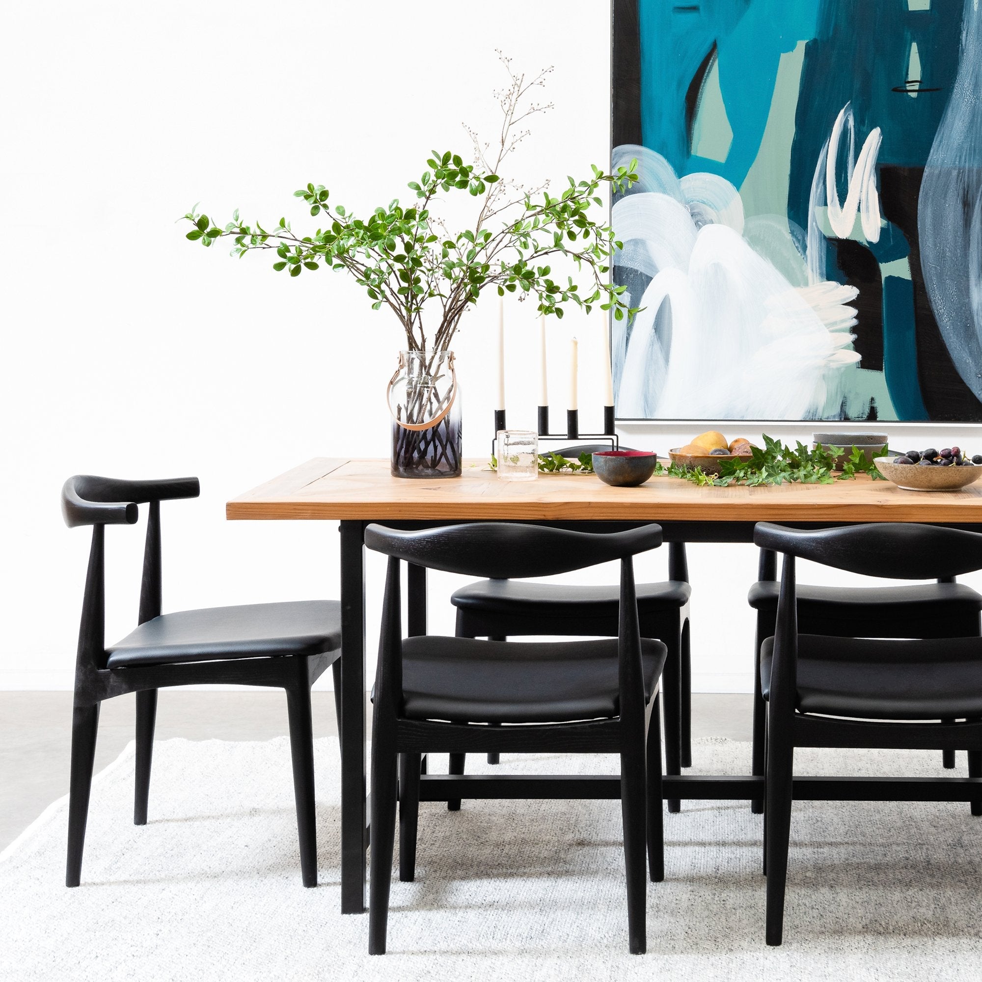 Harry Dining Chair - Full Black - Dining Chairs