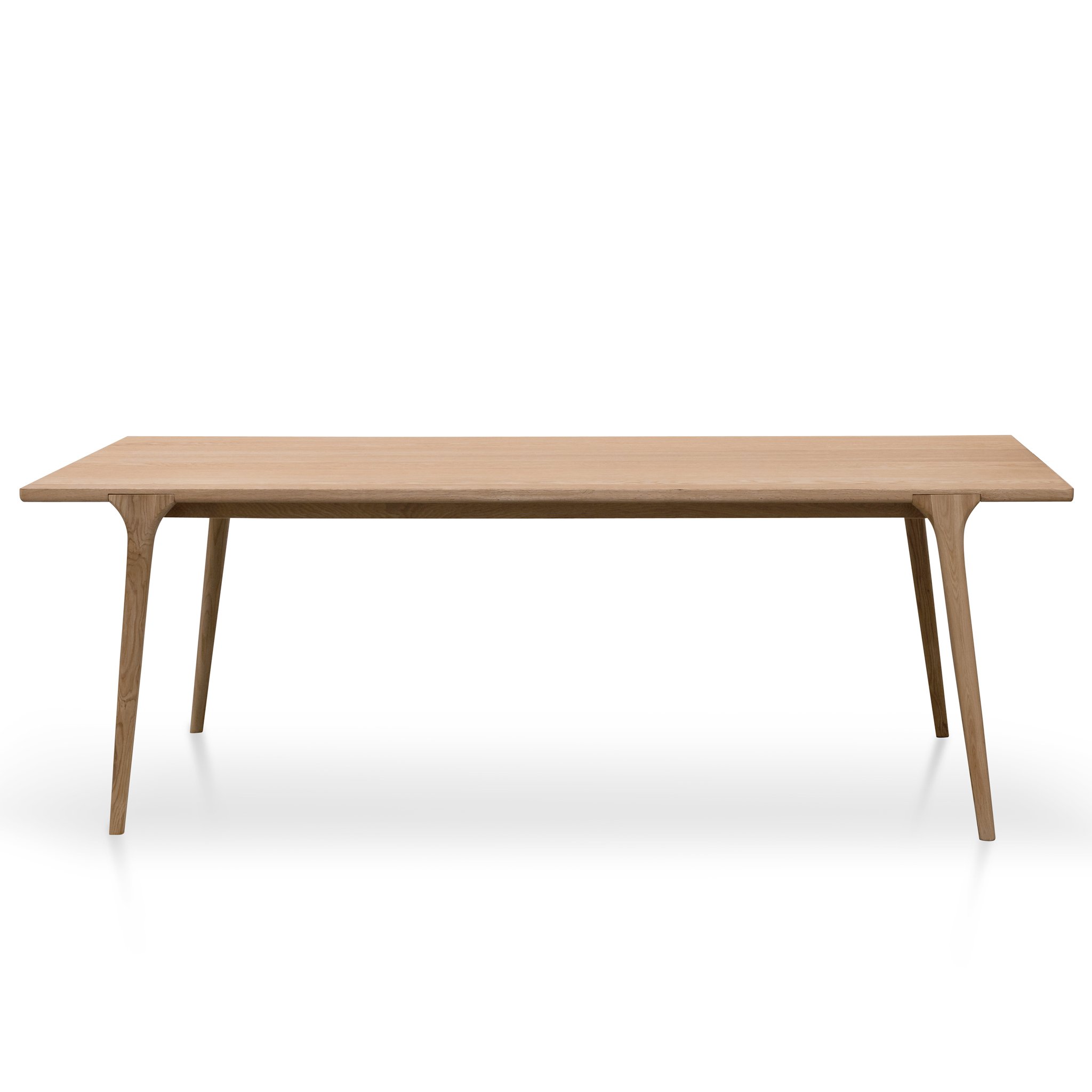 Henderson 2.2m Natural Oak Dining Table - Dining Tables