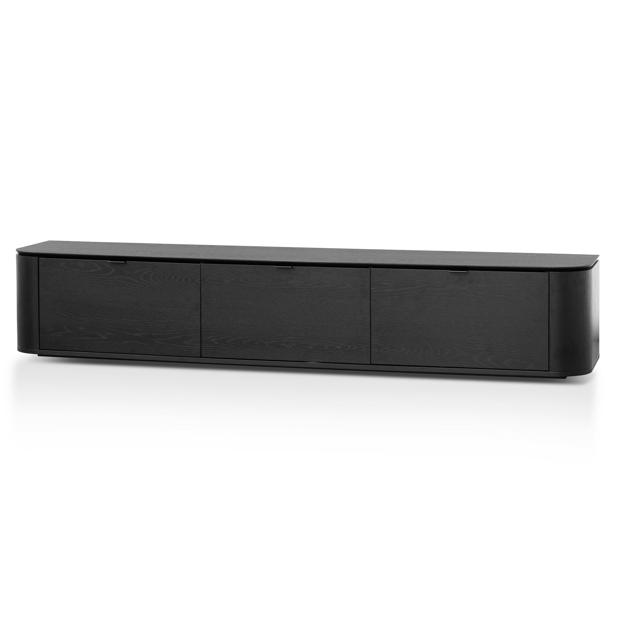 Hunter TV Stand - Black Oak - TV Units