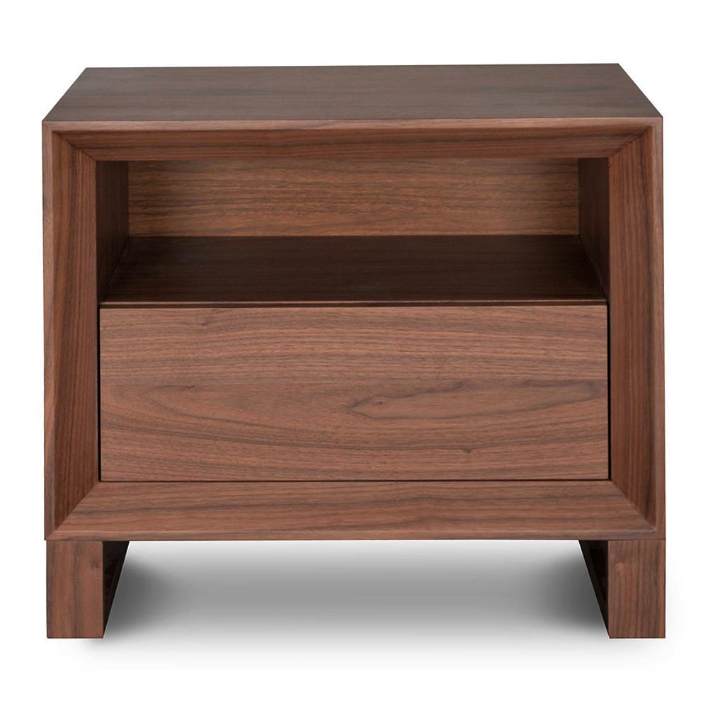 Jayce Bedside Table - Walnut - Bedside Tables