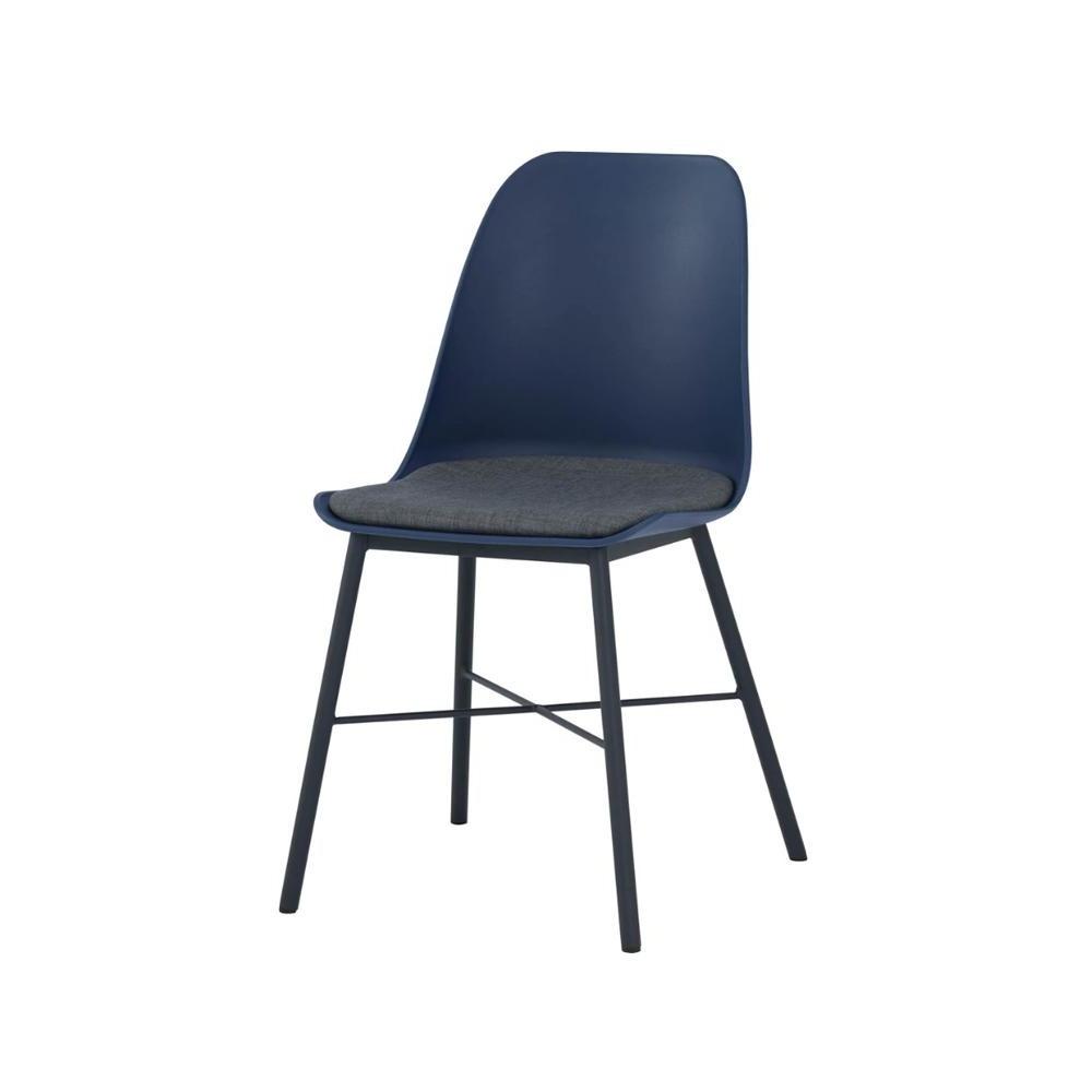 Jesse Cushion Seat Dining Chair - Navy Blue - Dining Chairs