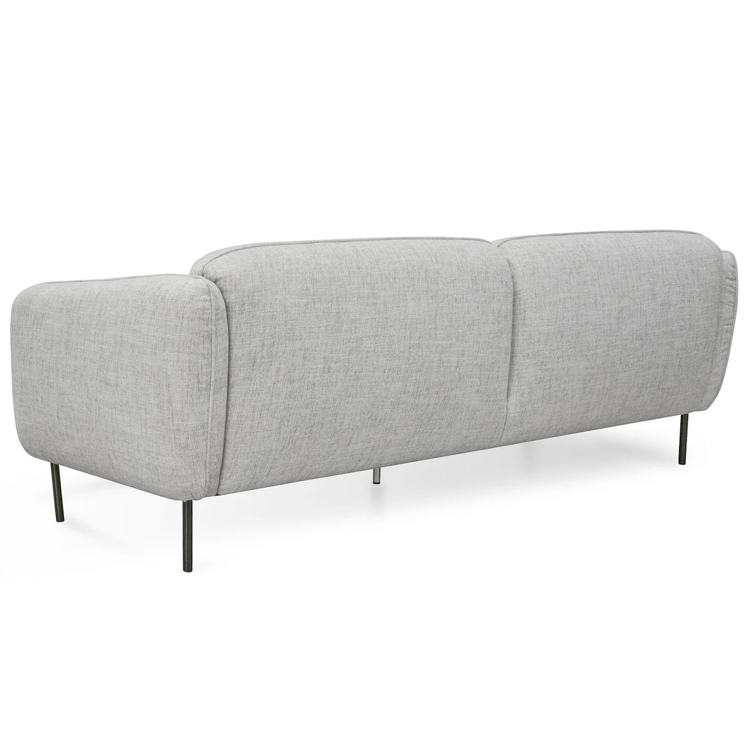 Josephine 3S Sofa - Light Spec Grey - Sofas