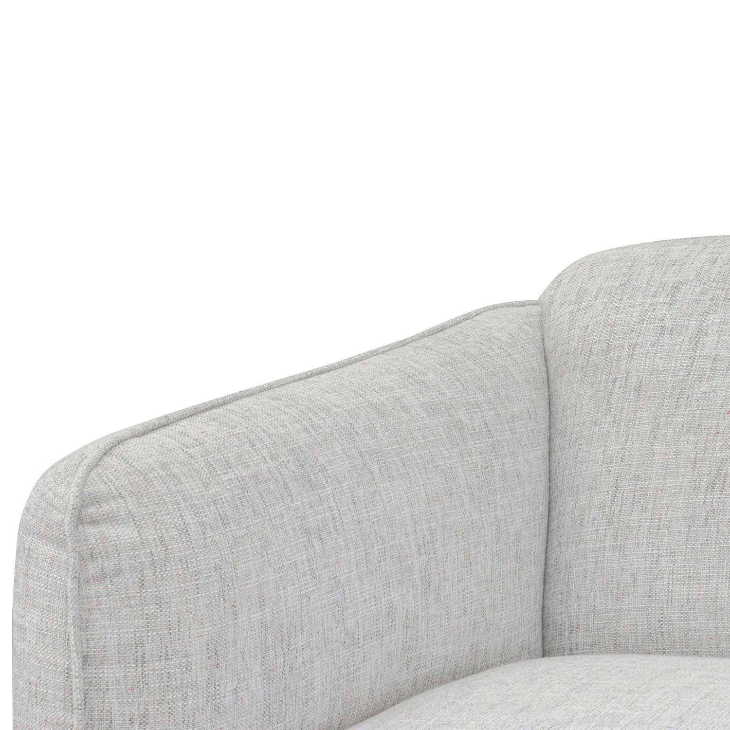 Josephine 3S Sofa - Light Spec Grey - Sofas