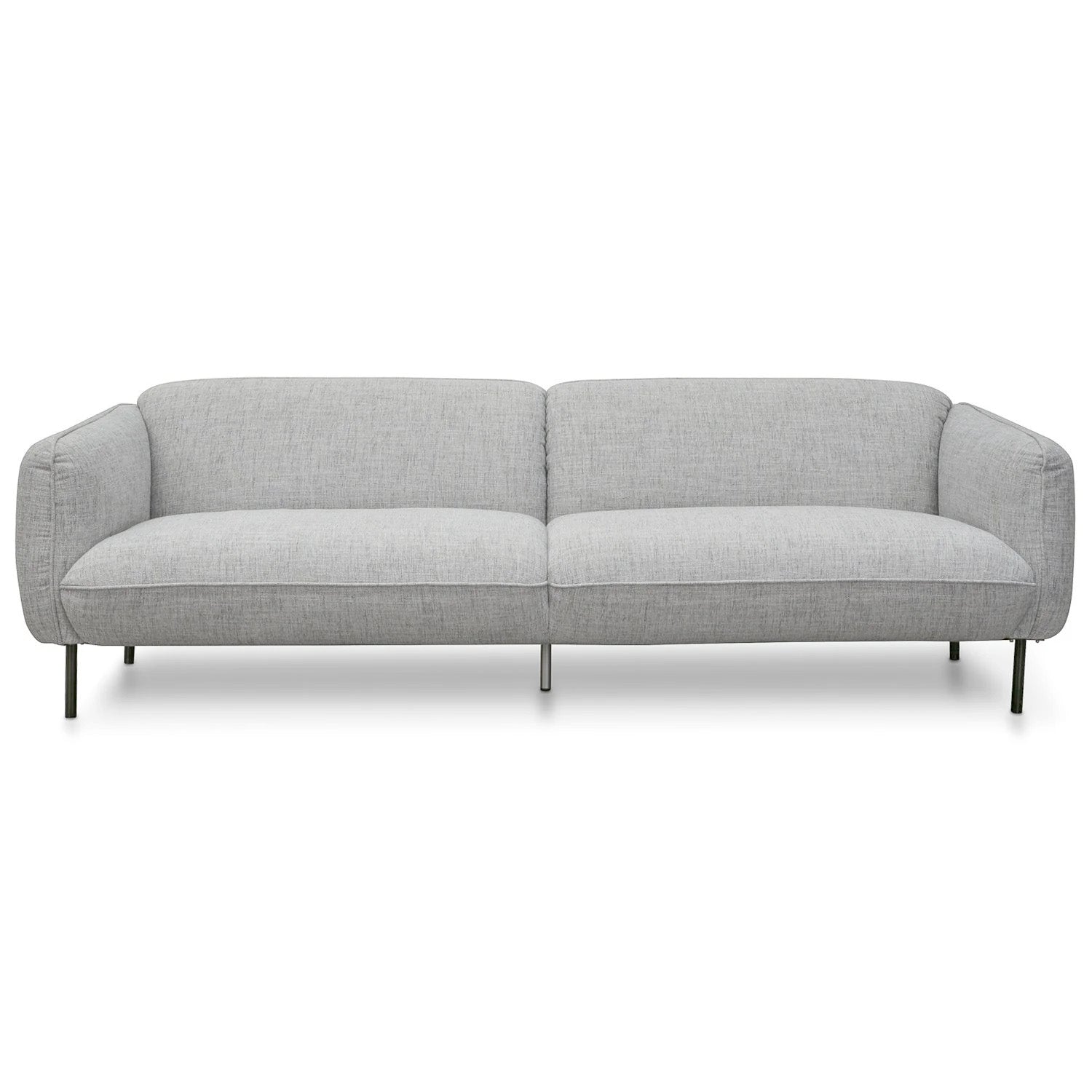 Josephine 3S Sofa - Light Spec Grey - Sofas