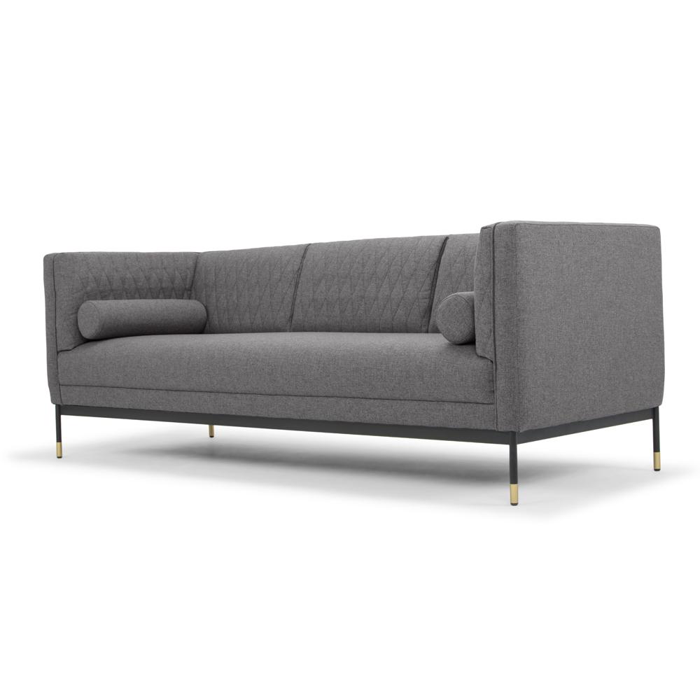 Julia 3S Sofa - Antrazite - Sofas