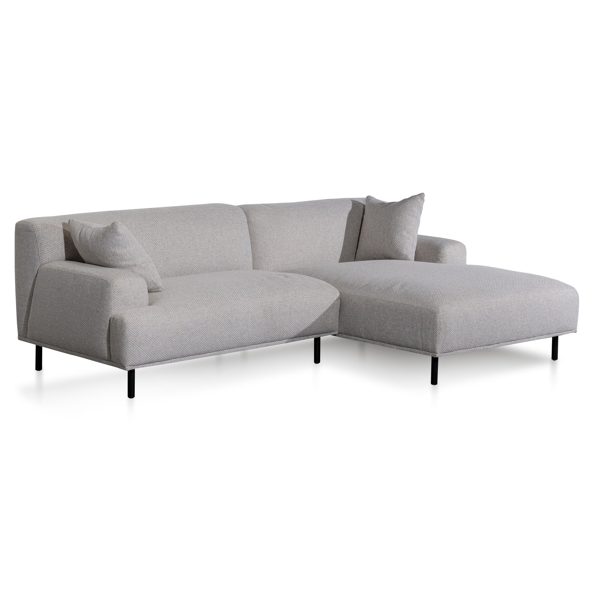 Julia Right Chaise Sofa - Sterling Sand - Sofas